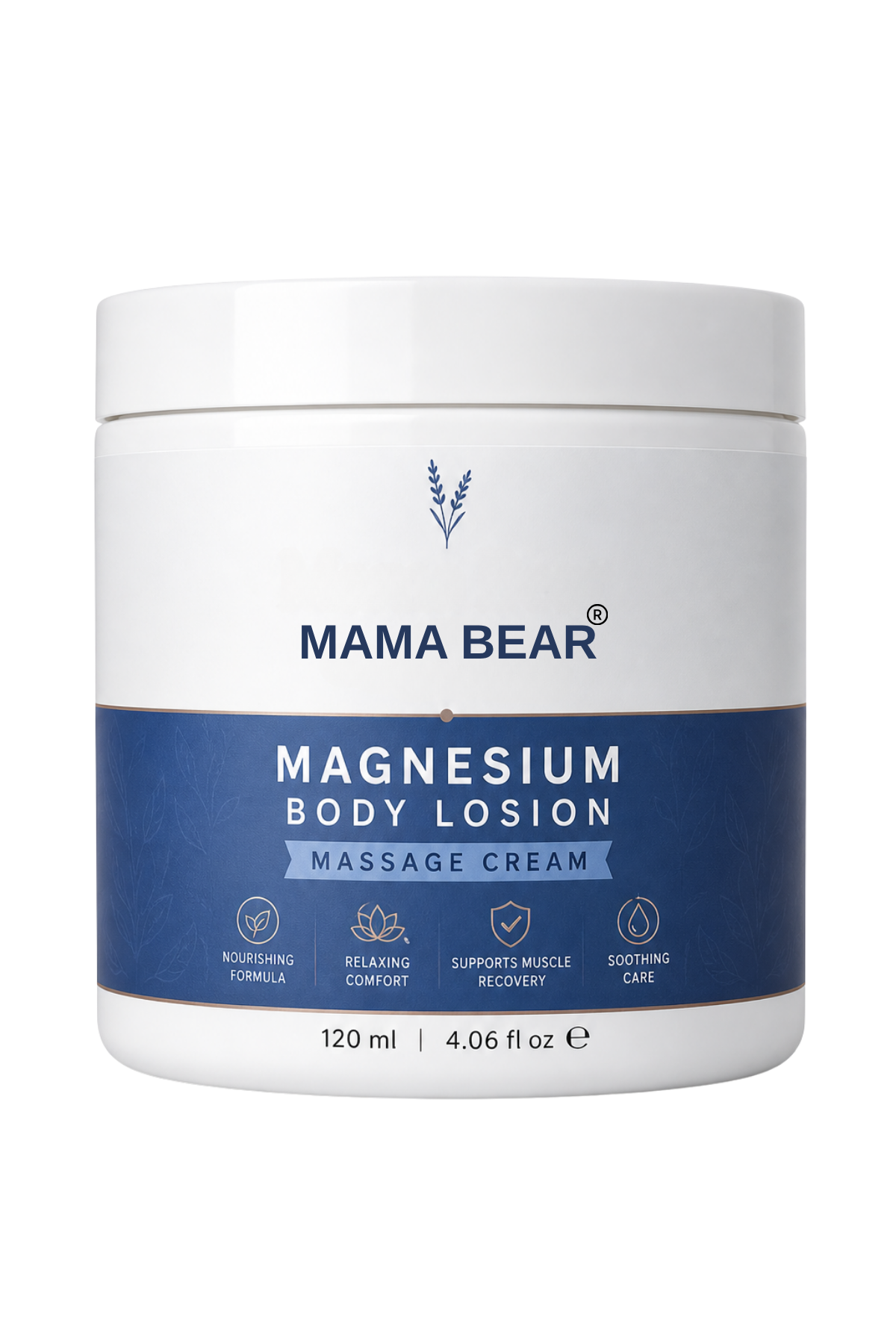 MAMA BEAR® Magnezyumlu Masaj Kremi 120 ml